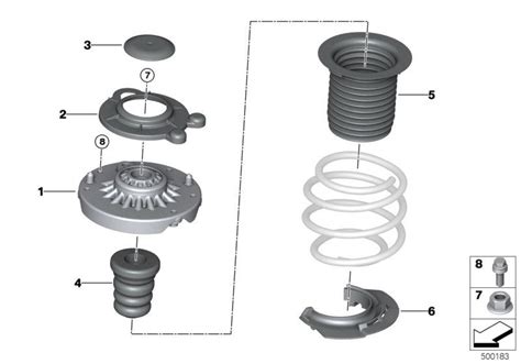 31336892617 Ylätukilaakeri Eteen Vasenoikea Bmw F39 F40 F44 F45