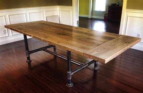 Check spelling or type a new query. Kitchen Table with Metal Pipe Legs - Reclaimed Art