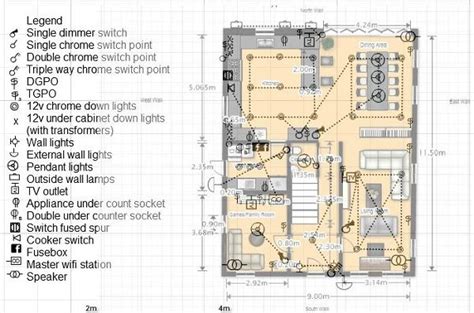 Floor Plan Showing Electrical Socket And Switch Points Vital When