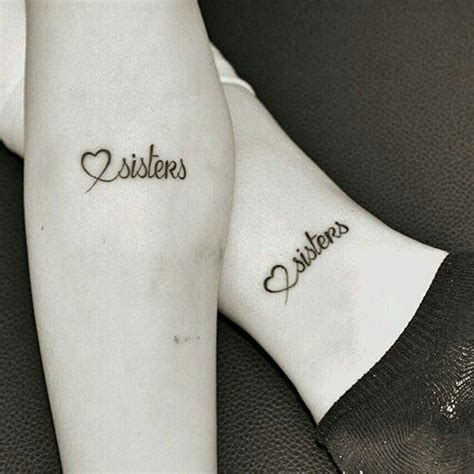 28 Sister Tattoos Sharing The Loving Bond Between You And Your Sister