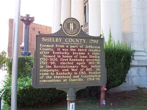 First Families Of Shelby County Kentucky