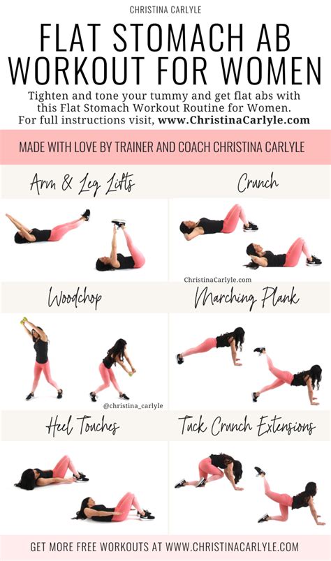 Flat Stomach Workout Plan