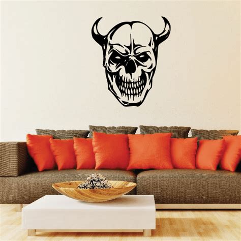 Devil Skull Decals