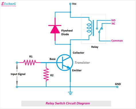 How To Read A Relay Schematic Circuit Diagram