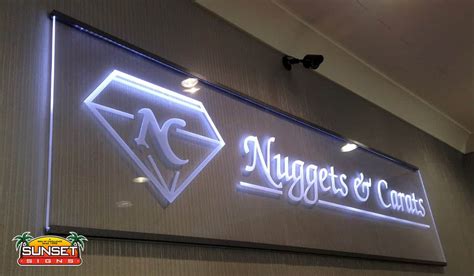 Acrylic Led Signs • Custom Made Lighted Business Signs • Sunset Signs