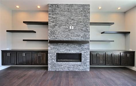 17 Modern Stacked Stone Fireplace Ideas For Your Home