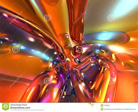 Tons of awesome 3d wallpapers for laptop to download for free. 3D Rood Oranje Kleurrijk Helder Abstract Glas Stock ...