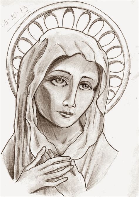 Religious Sketches at PaintingValley.com | Explore collection of