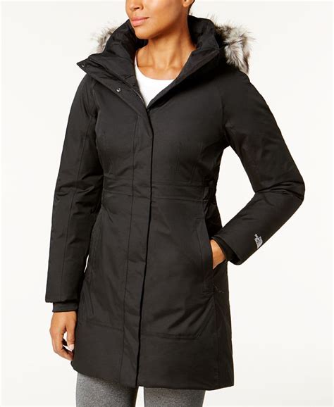 The North Face Womens Arctic Faux Fur Trimmed Parka Iii Macys
