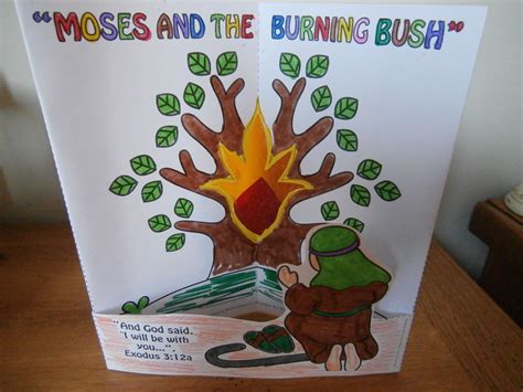 25 Unique Burning Bush Craft Ideas On Pinterest Moses Crafts Tree