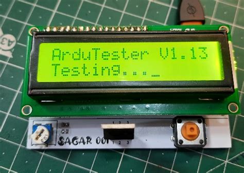 Minimal Component Tester Using Arduino Share Project Pcbway