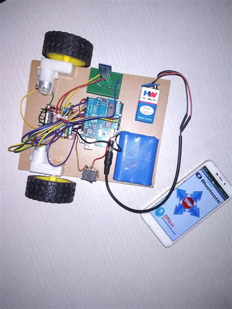 How To Make An Arduino Bluetooth Controlled Car Mobile Controlled Car