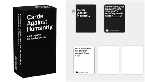 Here, the computer deals you a black card, and you have a selection of white cards to choose the funniest answer from. You Can Now Play 'Cards Against Humanity' For Free Online