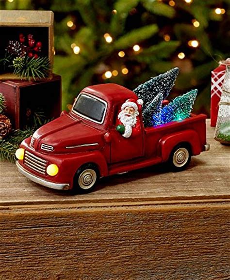 Then secure the gift tag with pretty ribbon and deliver your gift! Vintage Red Truck with Christmas Tree - Celebrate & Decorate