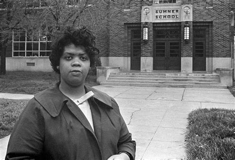 Remembering Linda Brown Who Sparked Brown V Board Of Education