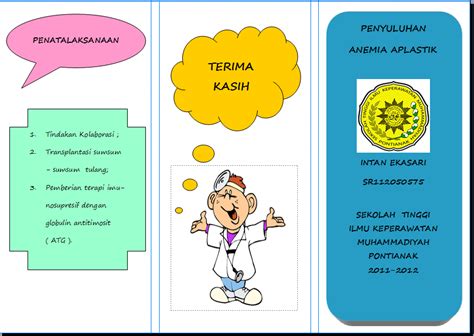 Use our automatic resume builder & get a higher paying job. ♥ Anira Forever ♥: Contoh Leaflet Anemia Aplastik