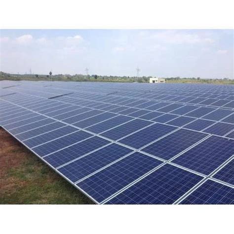 Ground Mounted Solar Power Plant At Rs 90000kilowatt Solar Power