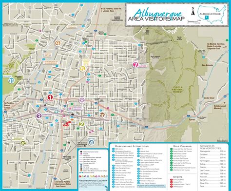 Printable Map Of Albuquerque Printable Maps