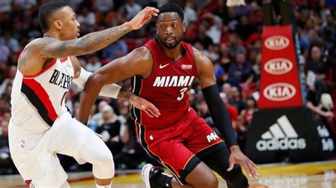 Wades Big First Half Dragics Late Surge Carries Heat In Win Over