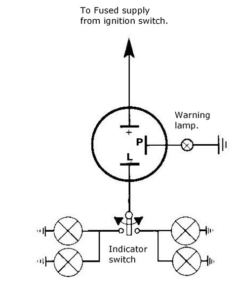 Turn Signal Flasher Circuit Diagram