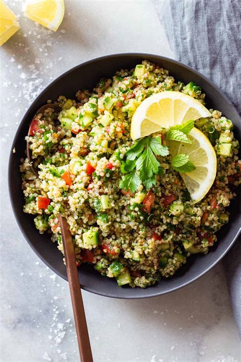 Easy Quinoa Tabbouleh Green Healthy Cooking