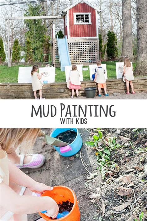 Look What Happens When Happy Kids Paint With Mud Hands