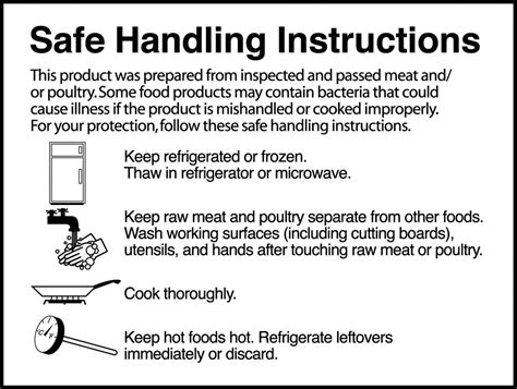 Safe Handling Label This Product Was Prepared From Inspect Flickr