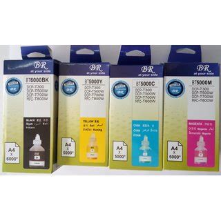 With a resolution of 1200 x 6000 dpi, scanned. Buy Brother ink all colour Compatibel for Dcp t300, Dcp ...