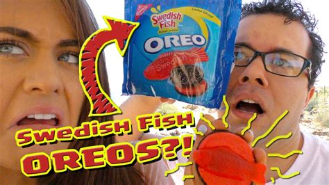 Oreo Challenge Swedish Fish Seriously Youtube