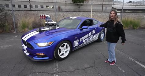Emelia Hartfords 98 Liter Ford Mustang Is Back And Better Than Ever