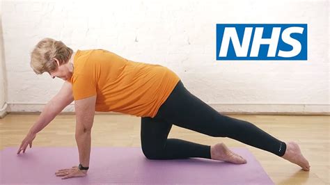Pilates For Back Pain The Tabletop Nhs Youtube