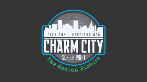 Charm City Screen Print Youtube