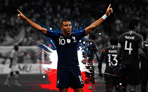 Hd Wallpaper Soccer Kylian Mbappé French Paris Saint Germain Fc