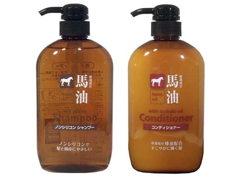 People interested in japanese hair oil also searched for. Horse Oil Hair care series - Shampoo / Conditioner - Yuuna ...