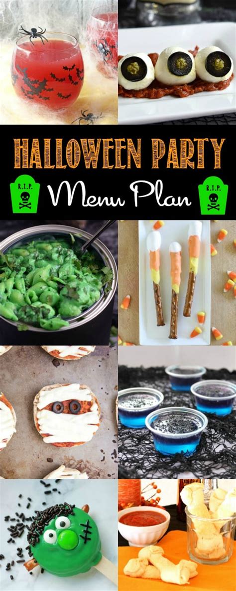 I plan on recreating the entire menu and i will reference the page numbers in the book for you so you can make the dishes too! Halloween Party Menu Plan - Cooking With Curls