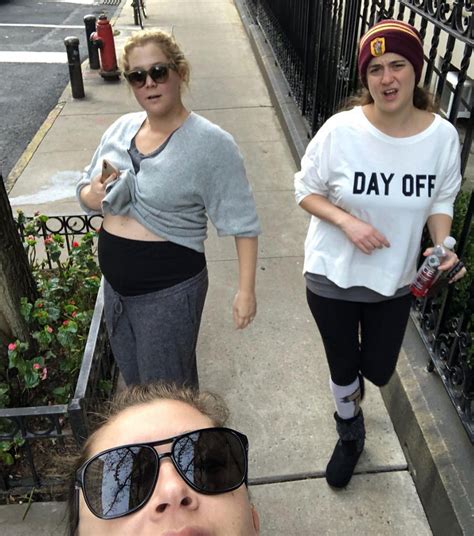 Amy Schumer Shows Off Baby Bump For The First Time
