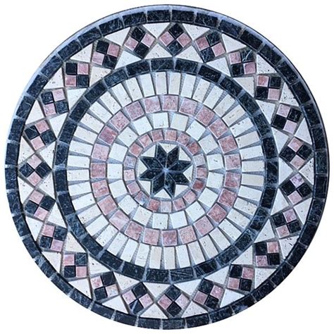 New Adds This Mosaic Inlay Design In Round 140 And Rectangle 98