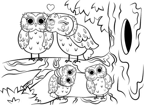 Animal Families Coloring Pages Free And Fun Printable