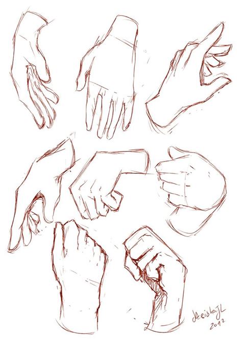Hand Positions Time To Draw Pinterest