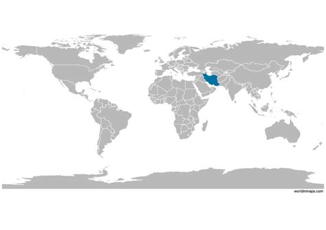 Iran Data And Statistics World In Maps