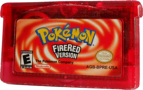 Download Pokemon Fire Red Game Cartridge Pokemon Fire Red Png Image