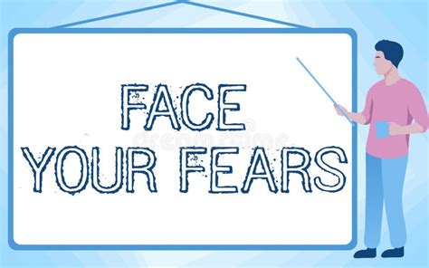 Conceptual Caption Face Your Fears Concept Meaning Strong And