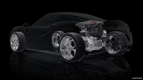 Alfa Romeo 4c 2014my Ghost View Engine