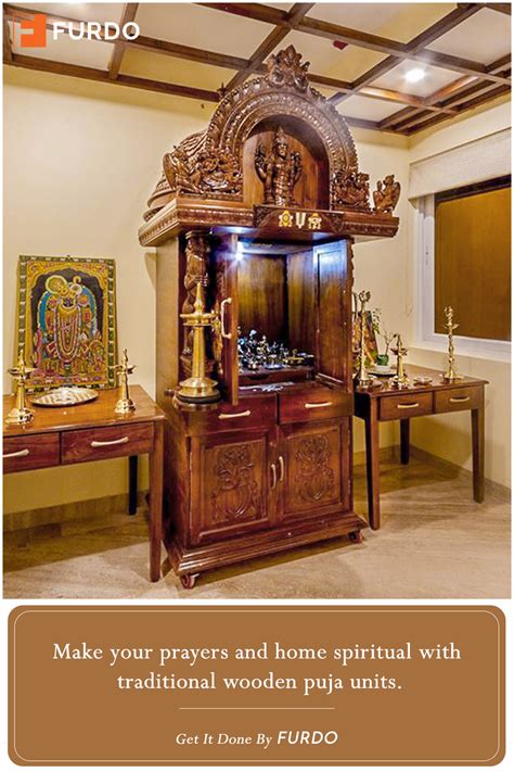 Mandir cabinet design for home | short video @interiorjagat. Explore Pooja unit designs on our website. in 2020 ...