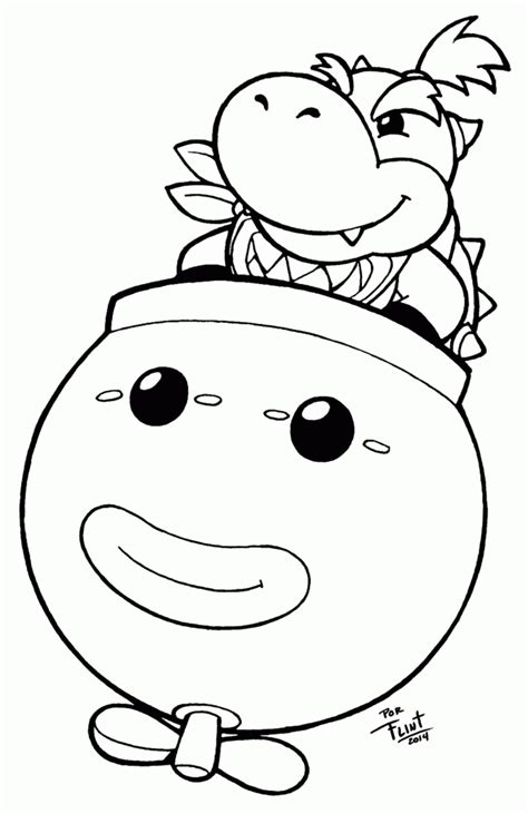 Inspirerende Kleurplaat Mario Bowser Krijg duizenden kleurenfoto's