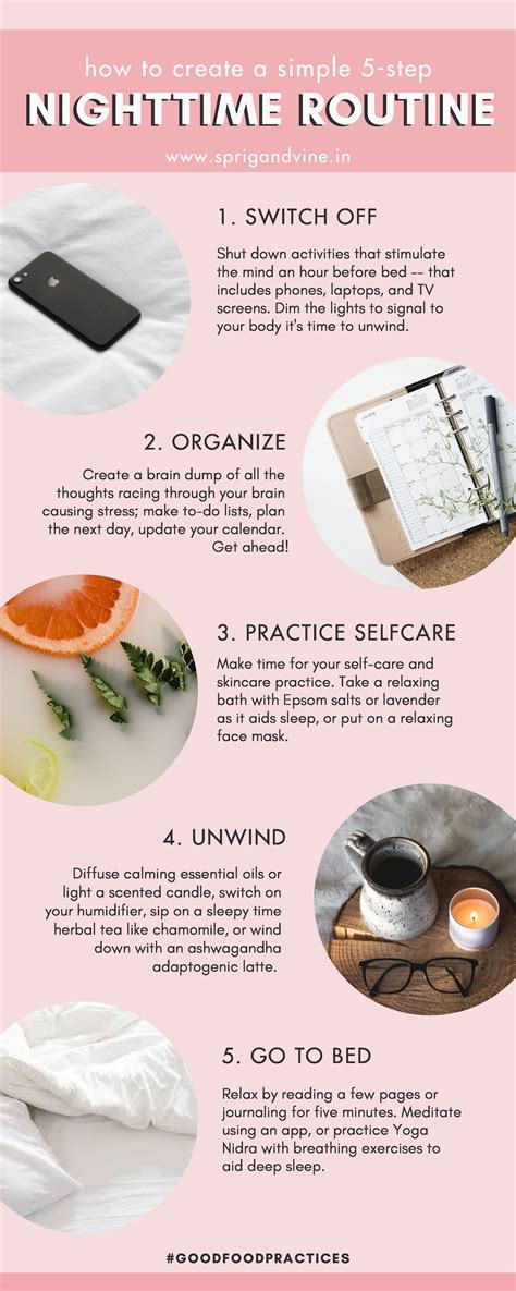 How To Create A Nighttime Routine For Better Quality Sleep Sprig