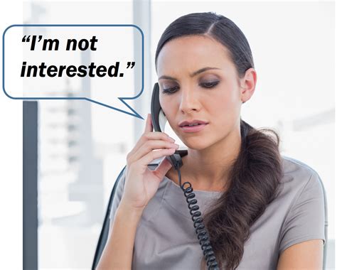 How To Respond To “im Not Interested” Smart Calling Blog