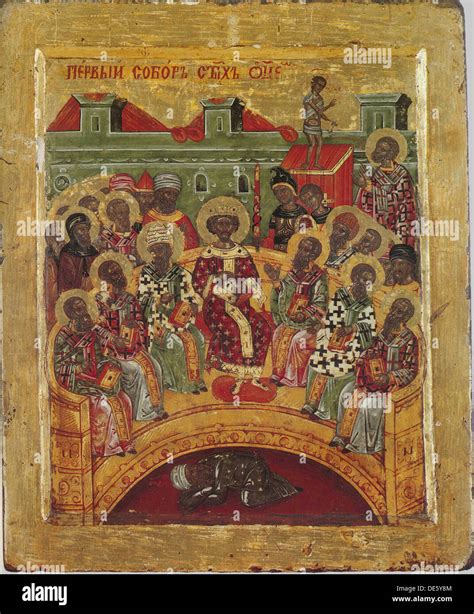 First Council Of Nicaea Hi Res Stock Photography And Images Alamy