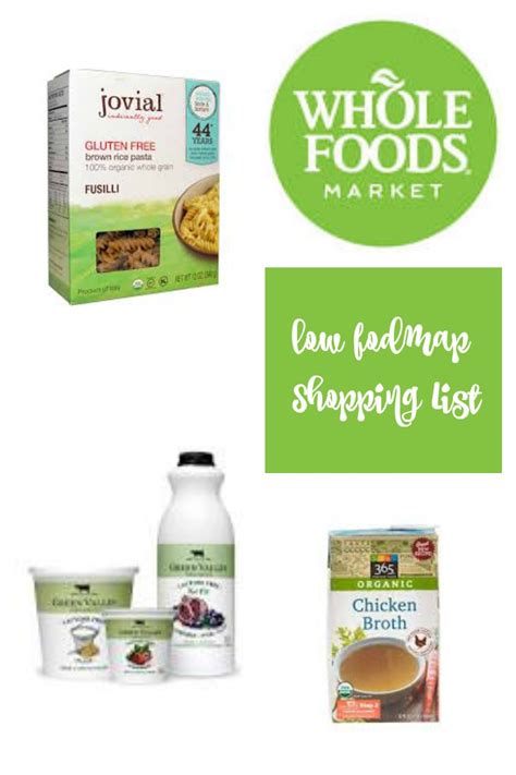 Whole foods market is more than just a grocery store; Low Fodmap Shopping List: Whole Foods - Low Fodmap Foodie