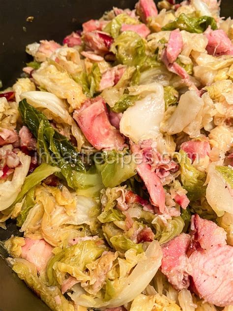Smothered Cabbage With Smoked Sausage Recipe Blog Dandk
